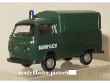 IMU 09056 VW T2 Pritsche Plane "BAHNPOLIZEI" , 1:87, neu,OVP