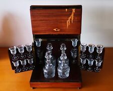 Antike Reisebar - Tantalus oder Cave à Liqueur (ca. 1850 - 1900)