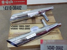Suzuki VS600 VS800 Auspuff