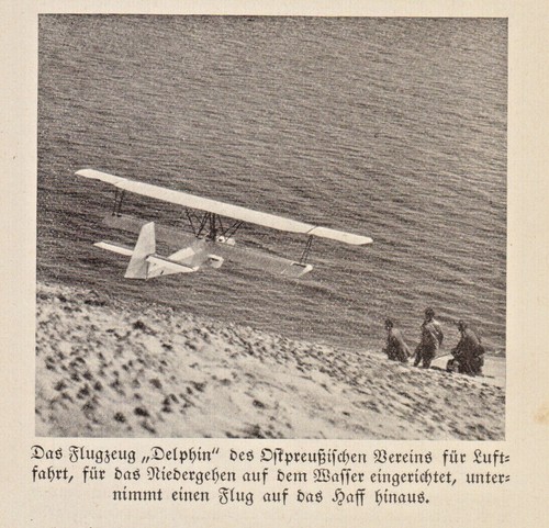 Segelflug rossitten anno - segelflug, in