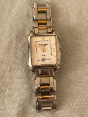 Raymond weil saxo - raymond, two-tone