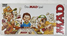 Das Mad Spiel Parker Brothers Brettspiel Vollständig Guter Zustand