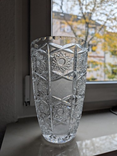 Kristallglas vase - kristallglas,