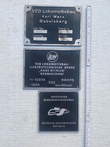 Konvolut lokschild - konvolut,