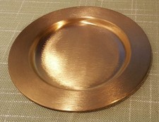 Platzteller Kupfer/Messing