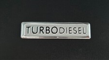 Turbodiesel Emblem Aufkleber