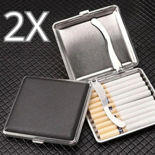 ⭐2x Etui Modern PU-Leder