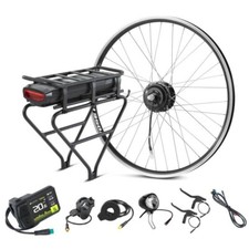 YOSE POWER E-bike Umbausatz 28" Frontmotor 36V 250W+ Gepäckträgerakku 36V13AH