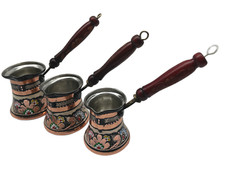 Handgefertigte Mokkakanne aus