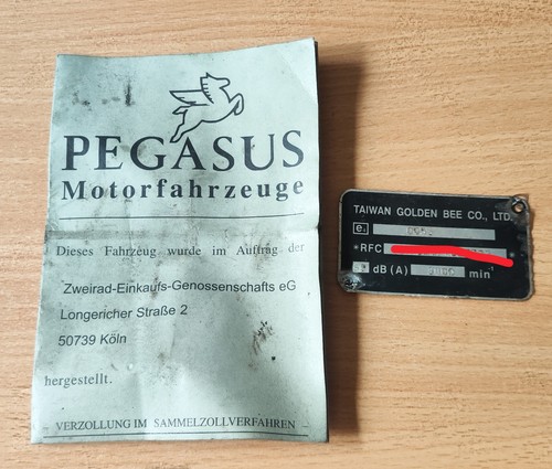 Betriebserlaubnis pegasus sky - betriebserlaubnis,
