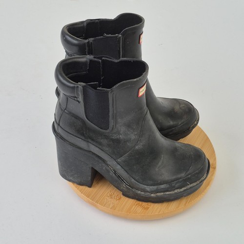 Hunter stiefel schwarz - 4, damen