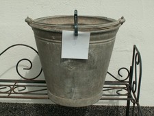 Alter zink eimer vintage - ", "