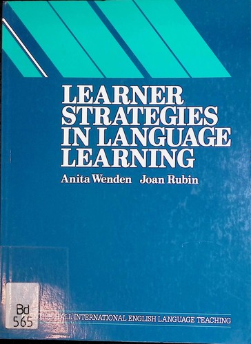 Learner strategies language - learner,