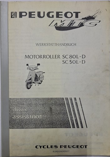Peugeot motorroller l d - motorroller, 80