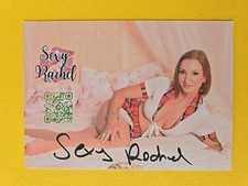 Sexy rachel autogramm - rachel, signiert