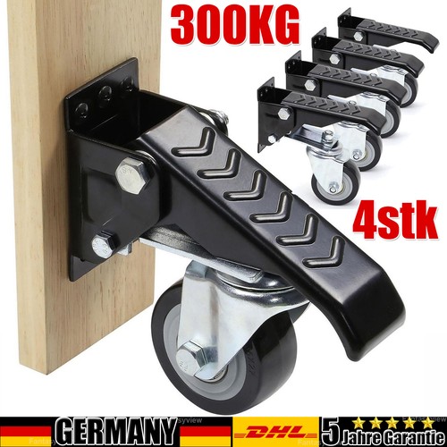 Absenkbar lenkrollen set - 4x,