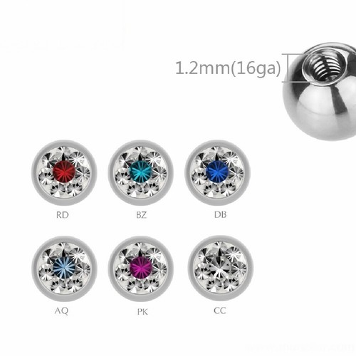 Schraubkugel piercing mit - schraubkugel,