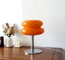 Edle Deko Tischlampe Aus Glas