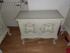 Warrings Stilmöbel Kommode "Nürnberg" Chippendale Barock Schleiflack Antik Weiss