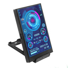 3.5" IPS USB-C Secondary Display Screen Mini Computer Monitor CPU GPU RAM