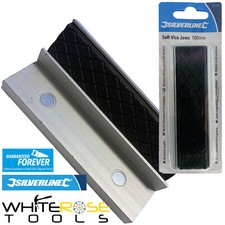 Silverline Schraubstock Backen