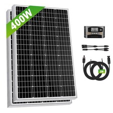 400W 12V Solarpanel Bausatz Mono Solarmodul RV Camping HausSolarmodul-Bausatz