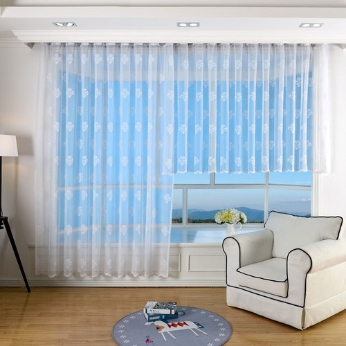 Bogenstore jacquard gardine - jacquard,