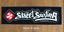 Street Surfing Skateboard Sticker Aufkleber Longboard Downhill Skate 