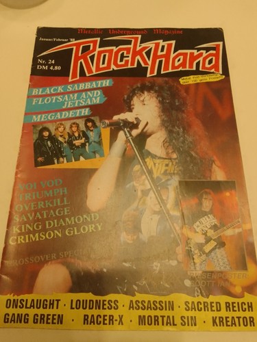 Rock hard fanzine 1988 - fanzine,