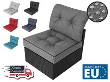 Gartenkissen auf rataanmöbel