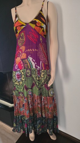 Boho maxikleid bunt festival - boho,