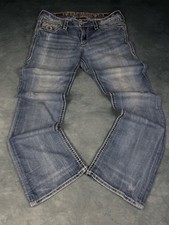 Rock Revival Bootcut Jeans | Y2K Bling Early 2000s HipHop Pasha | W32 Mid-rise