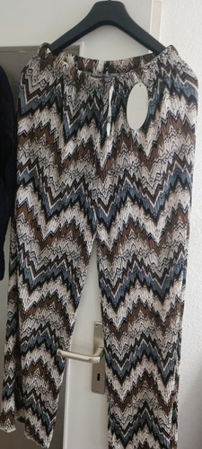 Damen plissee sommerhose - plissee,