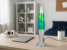 LED Raketen Lavalampe 90er