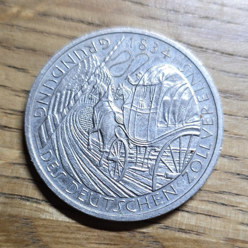 Gedenkmünze 1984 - dm, –