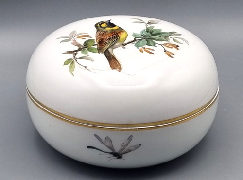 Meissen porzellan deckeldose - meissen,