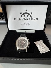 Hindenberg H-120 Air Fighter Automatik Herrenarmbanduhr Neu In Schutzfolie!