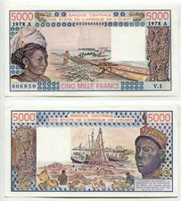 5000 Francs West African