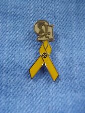 Pin Bundeswehr Gelbe Schleife Ribbon den gefallenen Soldaten Kundus Afghanistan