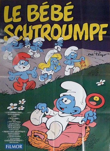 Babyschlumpf schtroumpf - babyschlumpf,