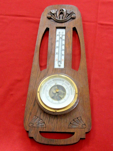 Antiker barometer thermometer - antiker, barometer/thermometer