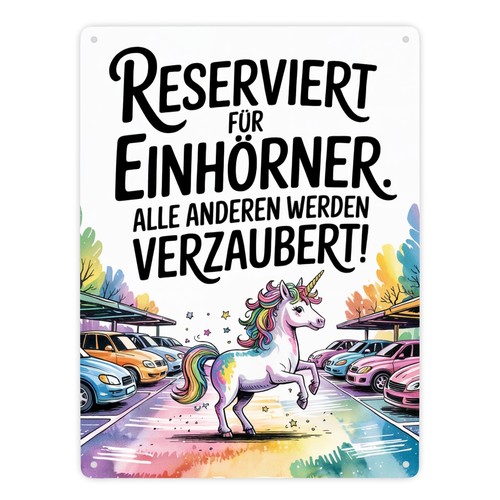 Parkplatz reserviert für - reserviert,
