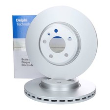 2 Delphi Bremsscheiben hinten