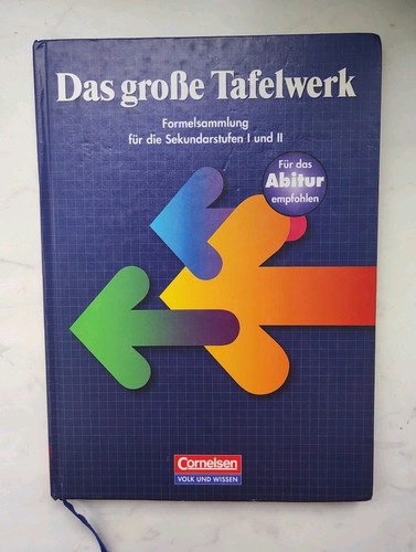 Das große tafelwerk - tafelwerk, –