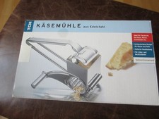 TCM Käsemühle aus Edelstahl