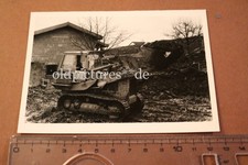 tolles altes Foto Baumaschine