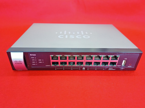 Cisco rv325 gigabit dual wan - dual,