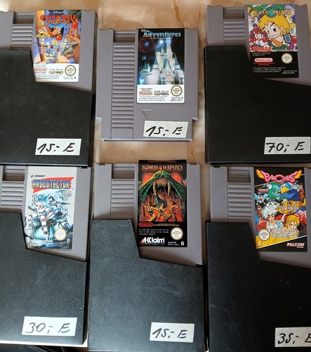 Nintendo nes spiele - nes, sammlung