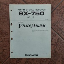 Original Pioneer SX-750 Stereo