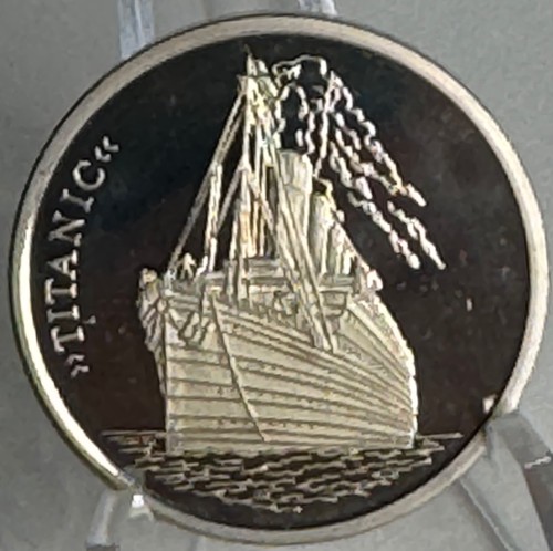 Medaille titanic ohne - "titanic",
